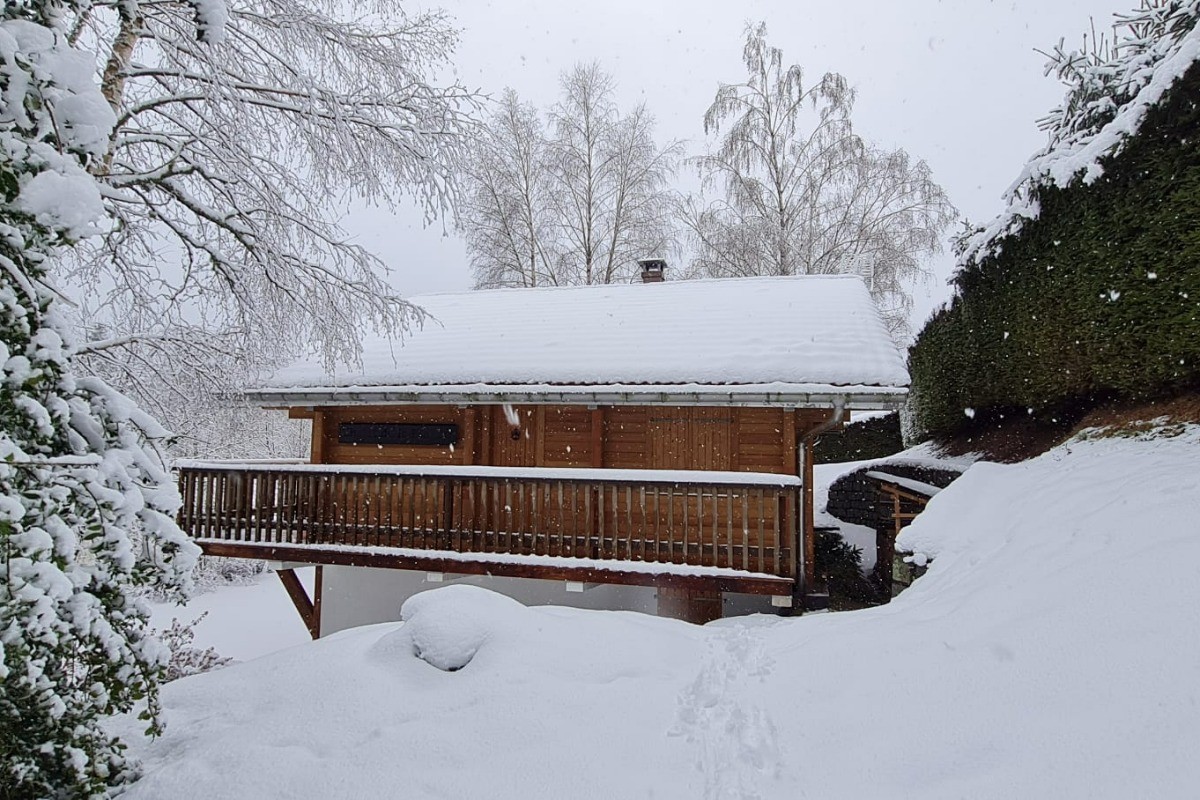 Snow holidays in a chalet in the Vosges