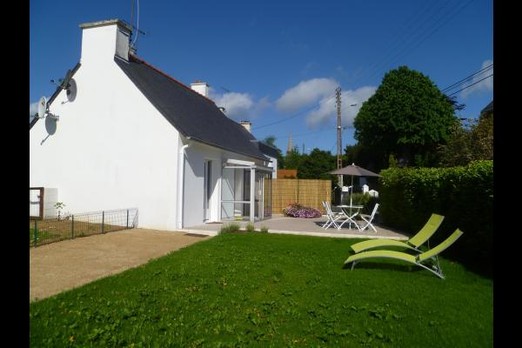 Location de vacances Plouézec, Clévacances, Penin, vue extérieure de la maison