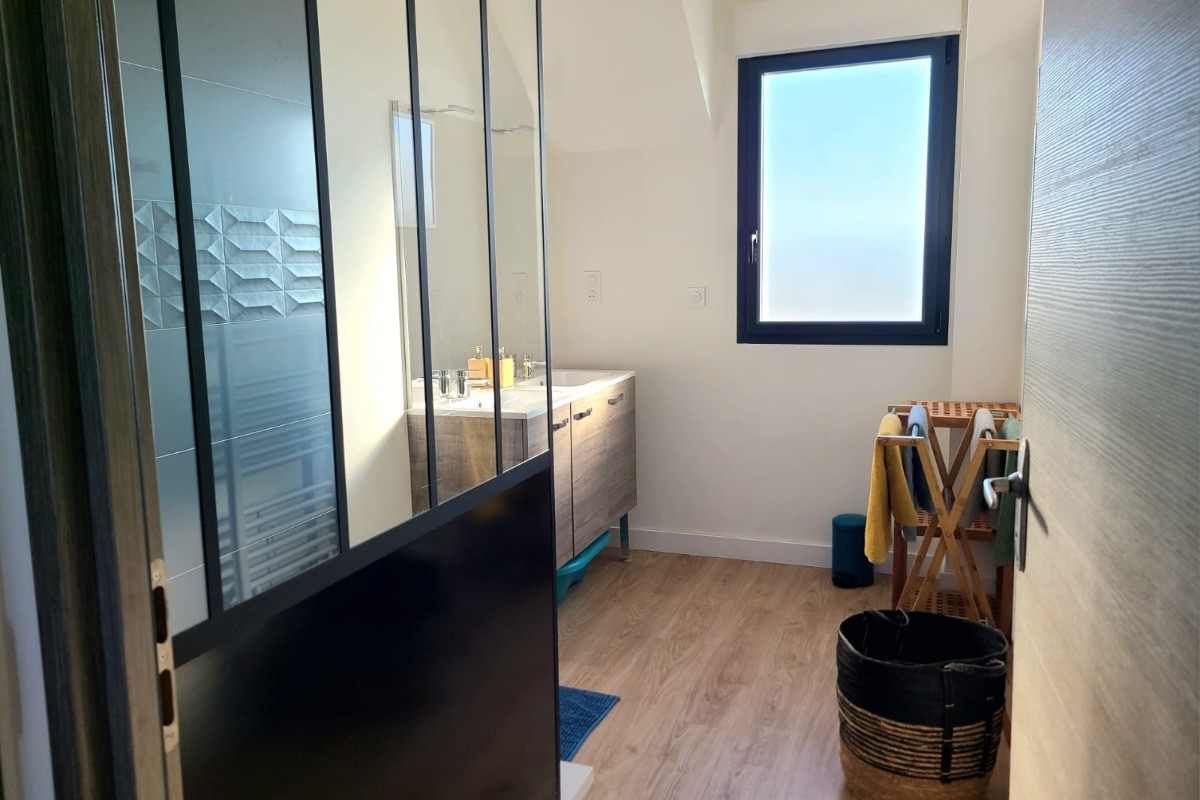 Salle de bain évier double vasque