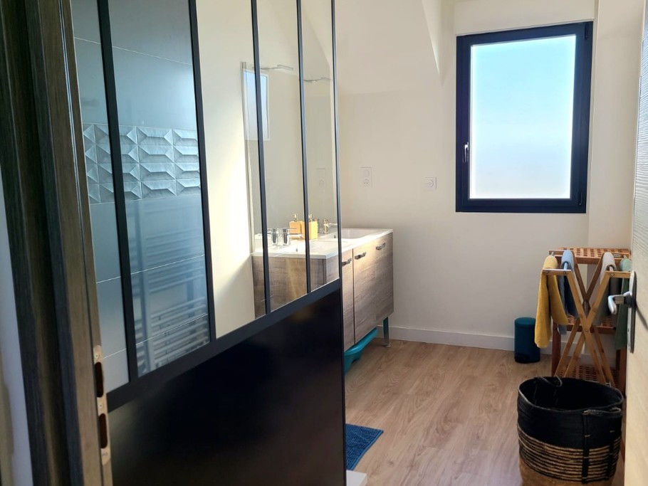 Salle de bain évier double vasque