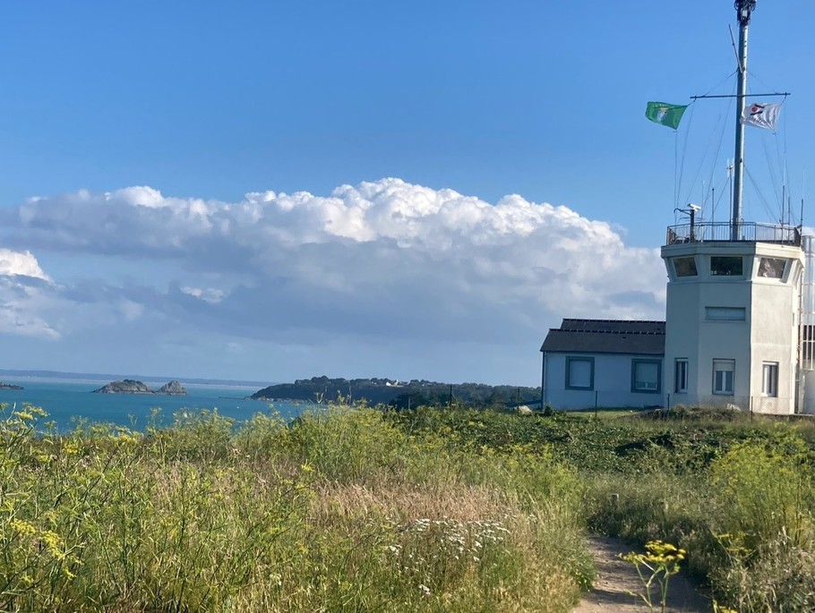 The unspoilt nature of La Pointe du Grouin.