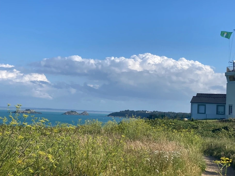 L'aspect sauvage préservé à La Pointe du Grouin.