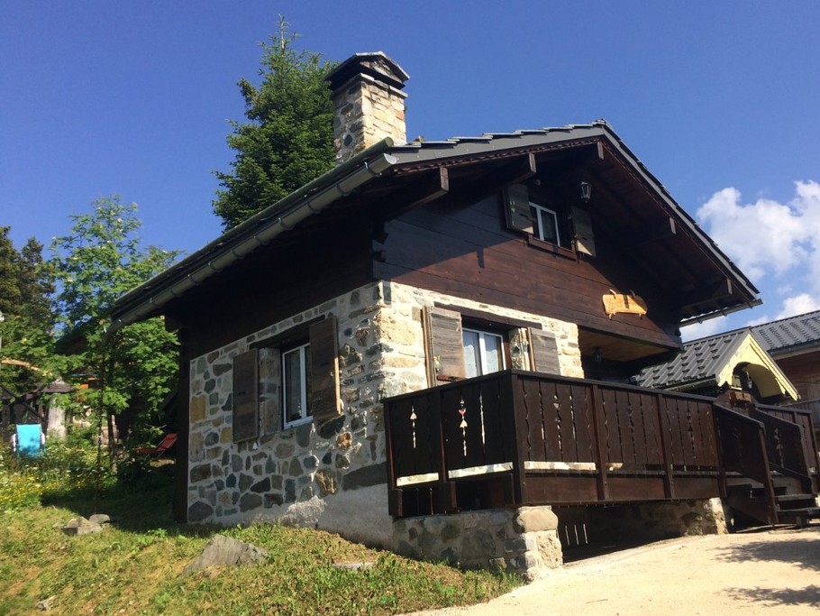 le chalet l'été
