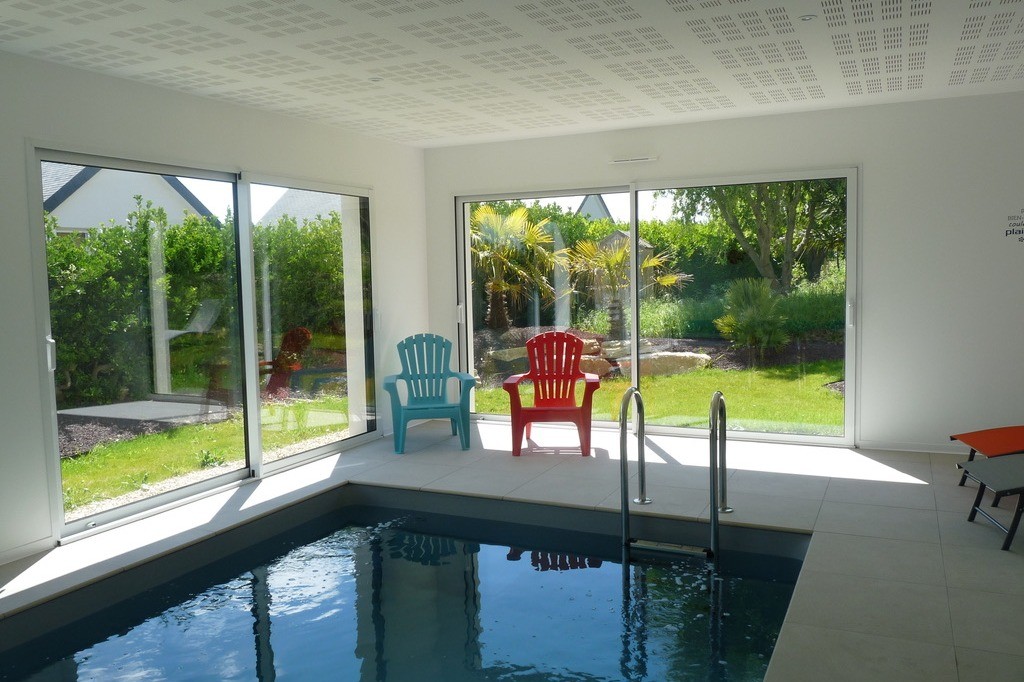 Piscine intérieure chauffée