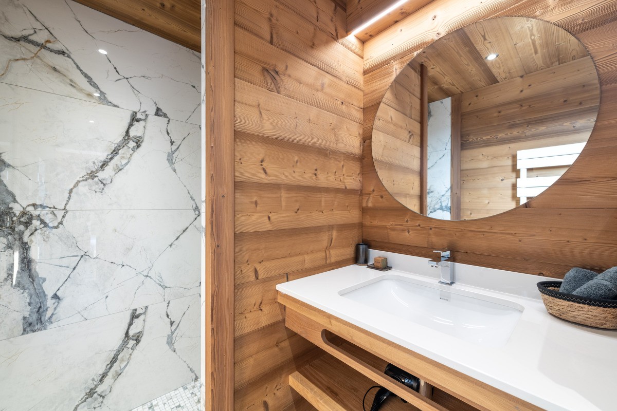 Salle d'eau - Chalet Aigle des Neiges