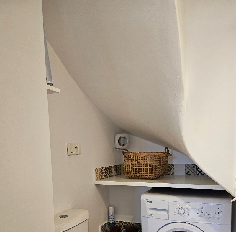 WC et lave-linge, Gîte le Mazet, Domaine la Melette