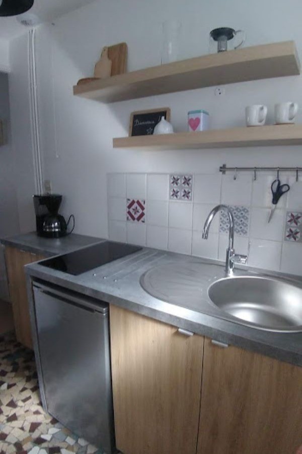 Espace cuisine refait en avril 2021