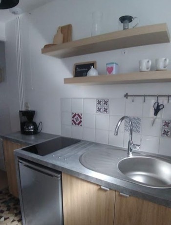 Espace cuisine refait en avril 2021