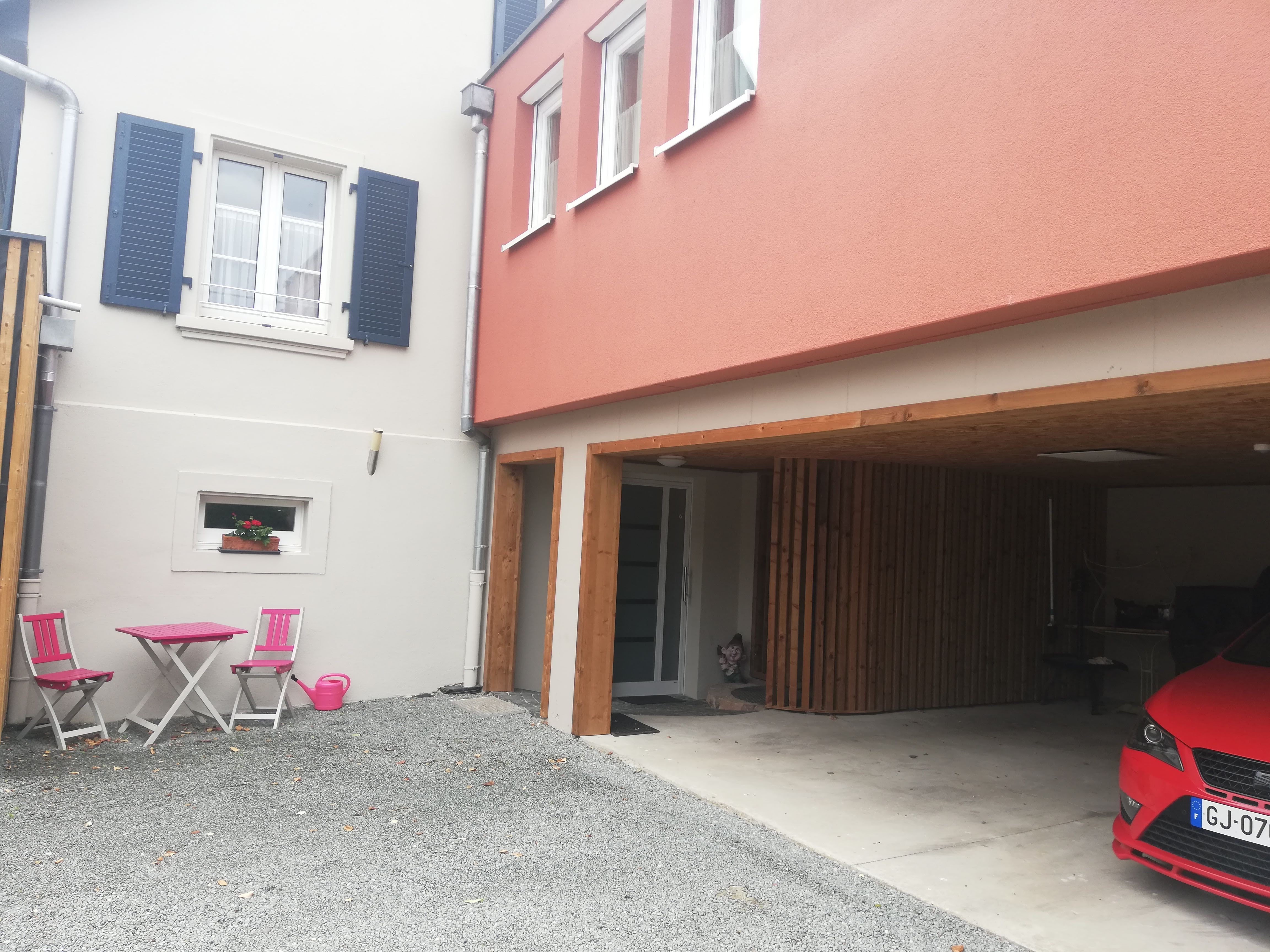 External entrance