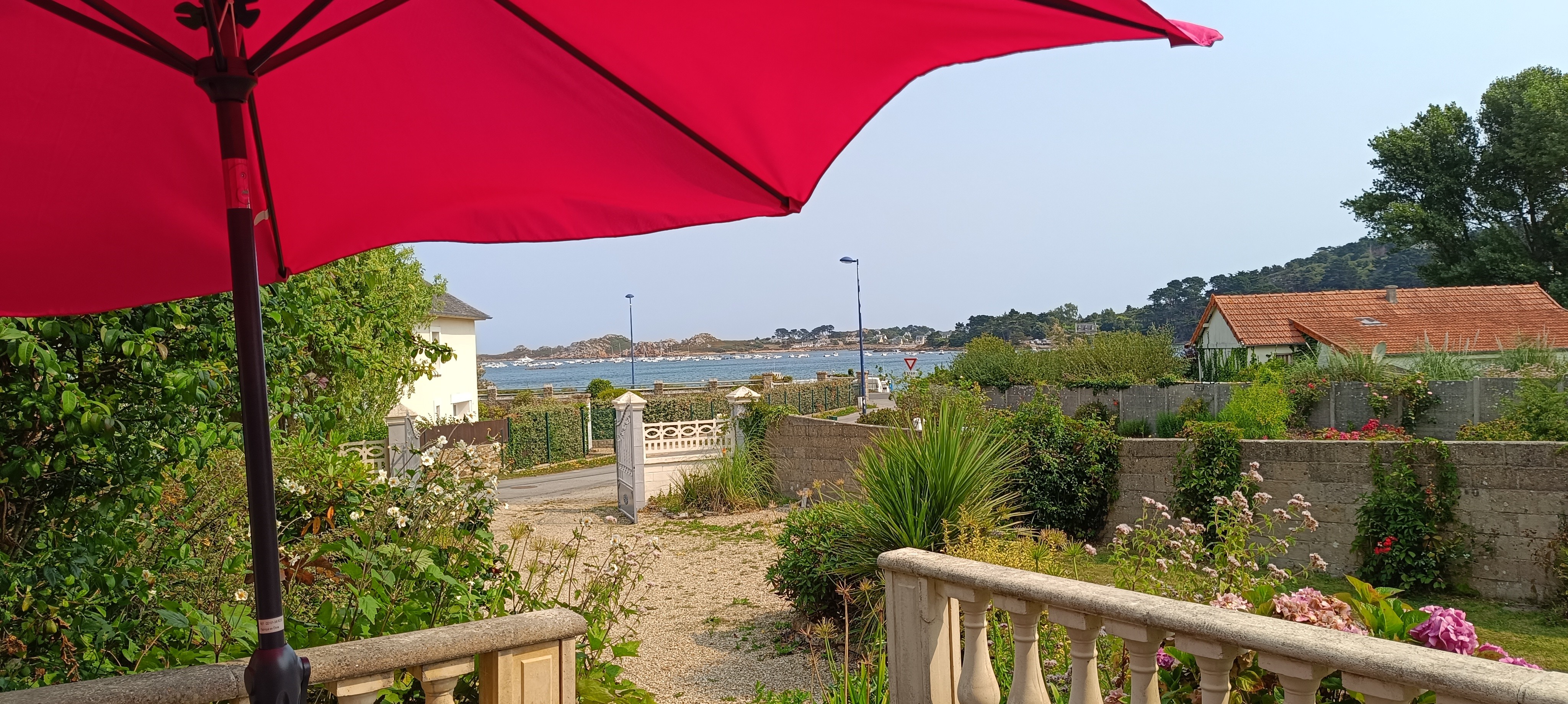 terrasse vue mer