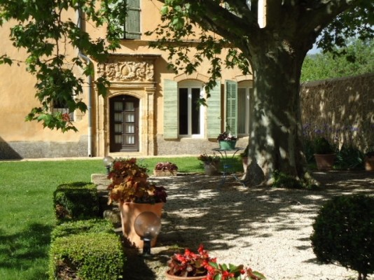 entrée de la location