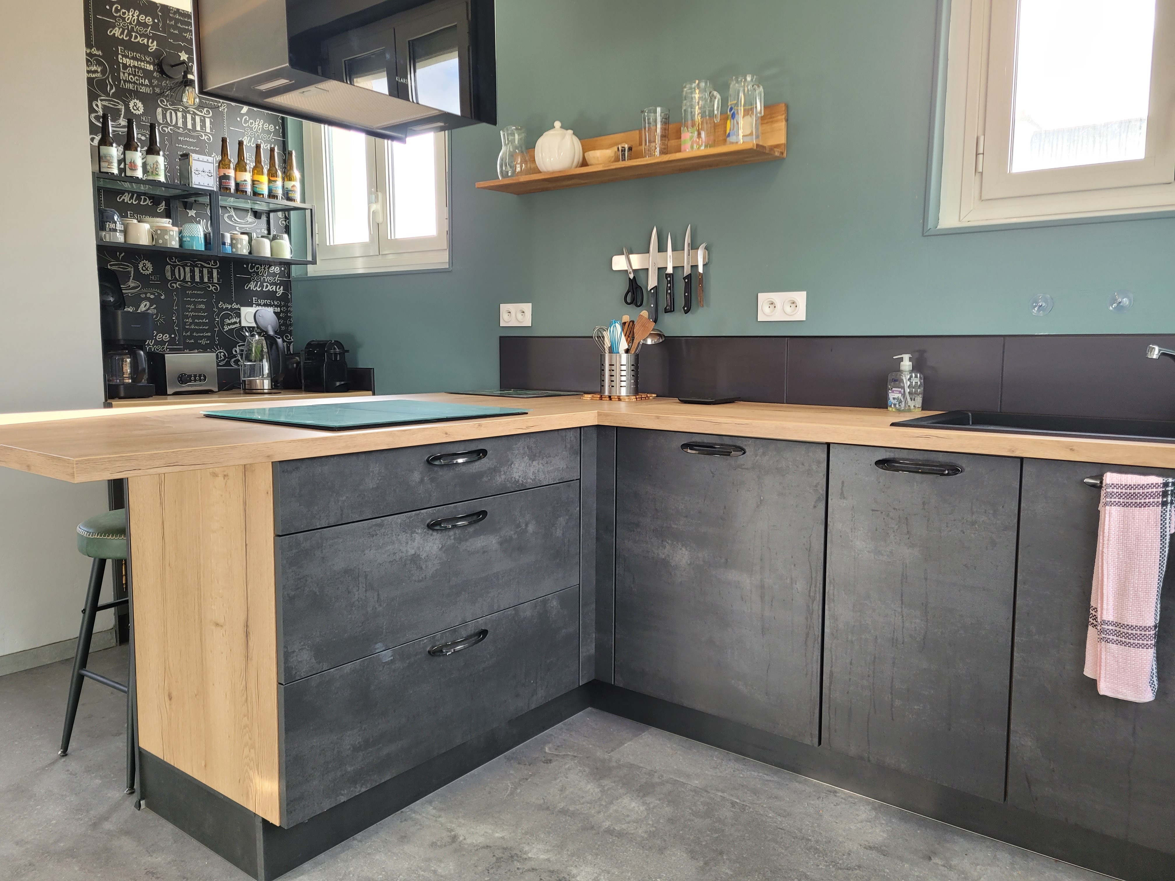 l'Ancre Violette, Bantas, Ploubazlanec, Loguivy, independent kitchen