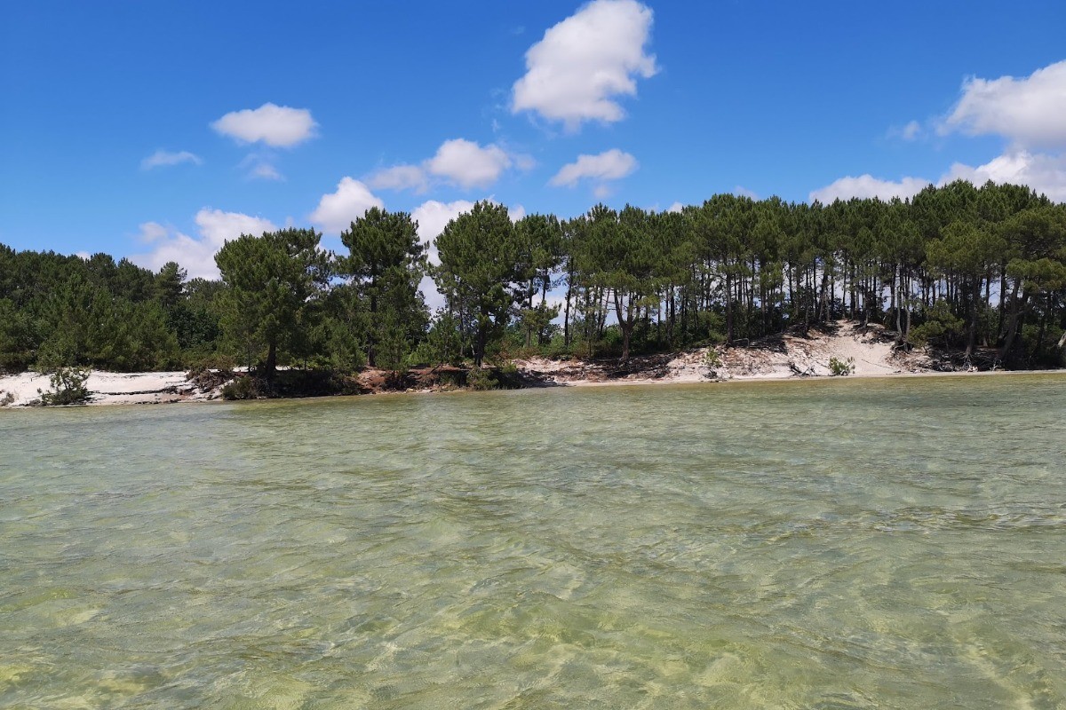 Plage de Pu Blanc - Lac de Sanguinet