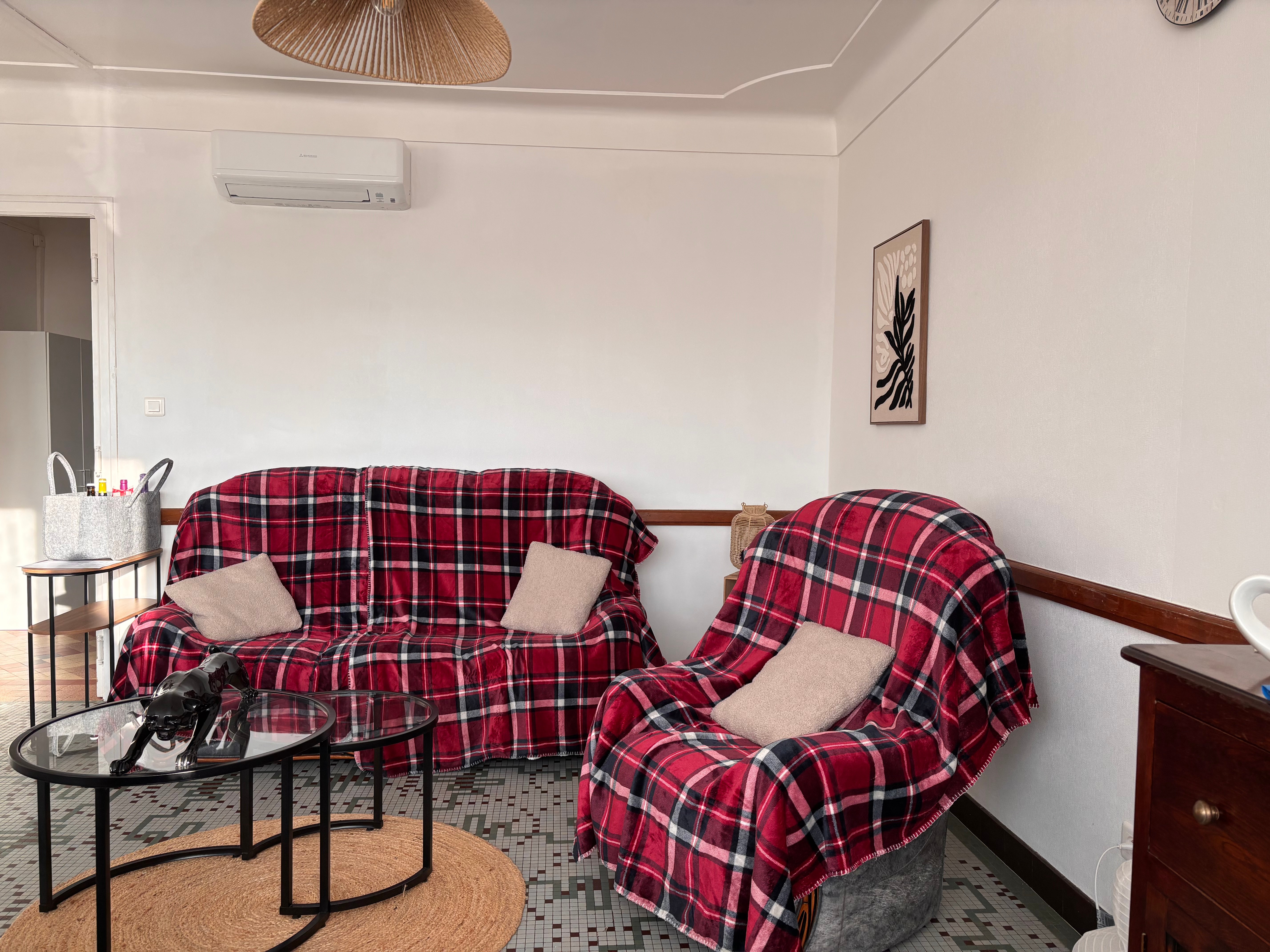 Living room - Gîte Les Mirabelliers - Morville, Vosges