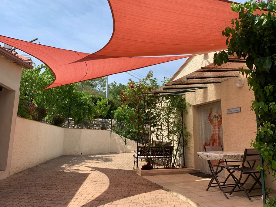 Outside private area