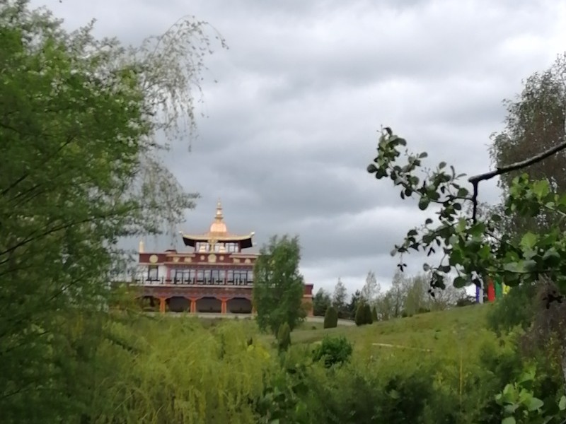 The Buddhist monastery at Biollet