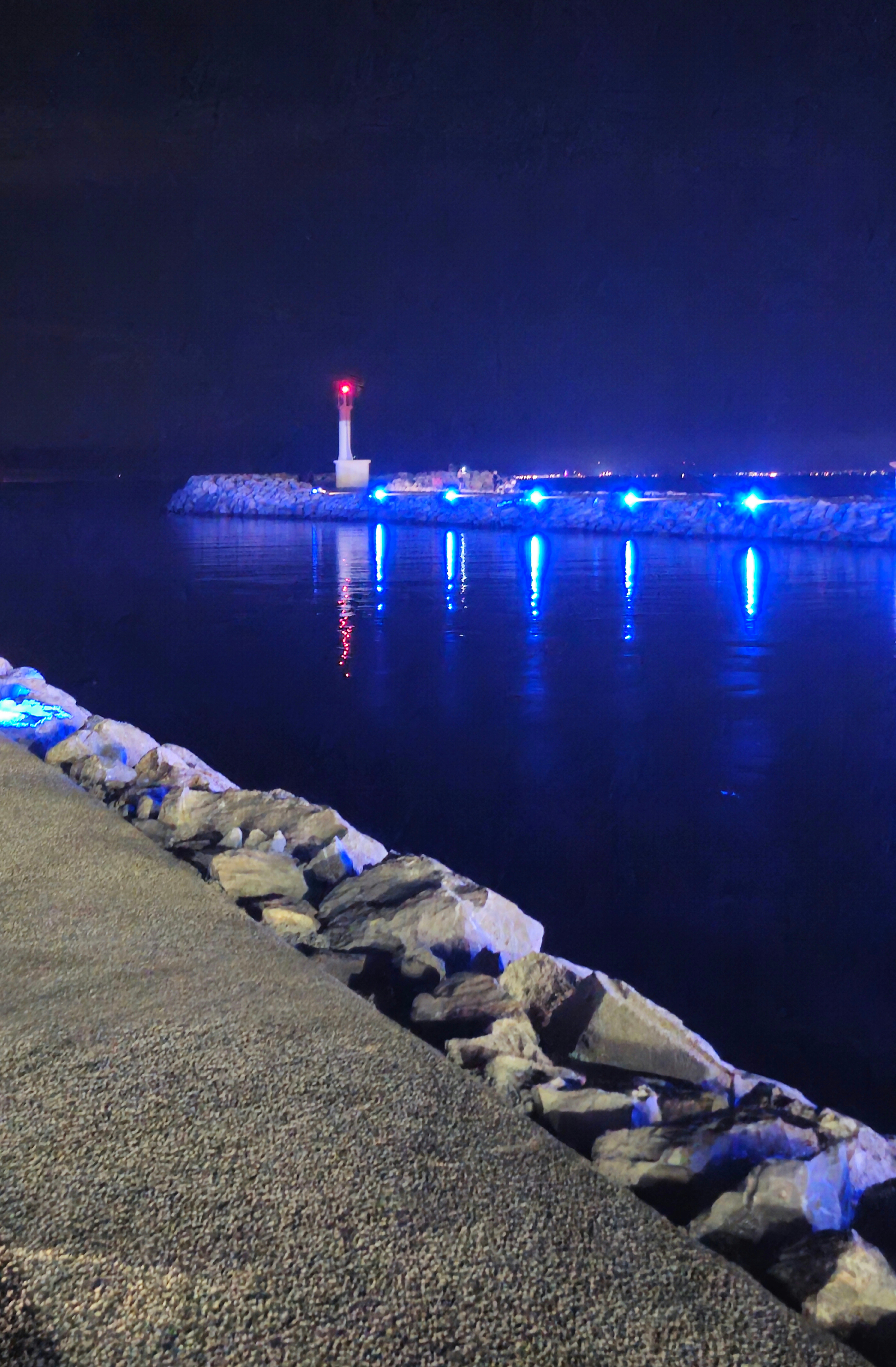 LE PHARE RIVE DROITE
vue de la rive gauche
