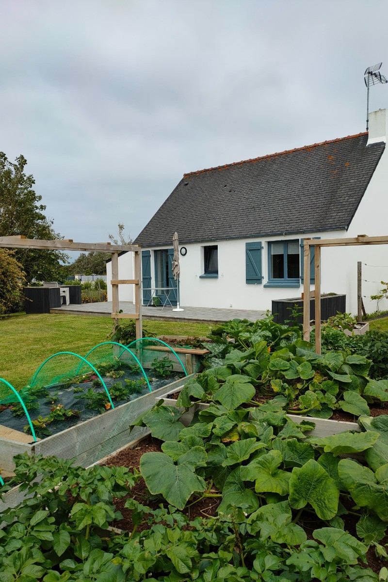 côté jardin et potager