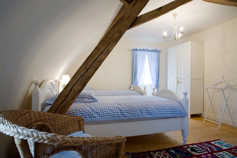 Chambre bleue