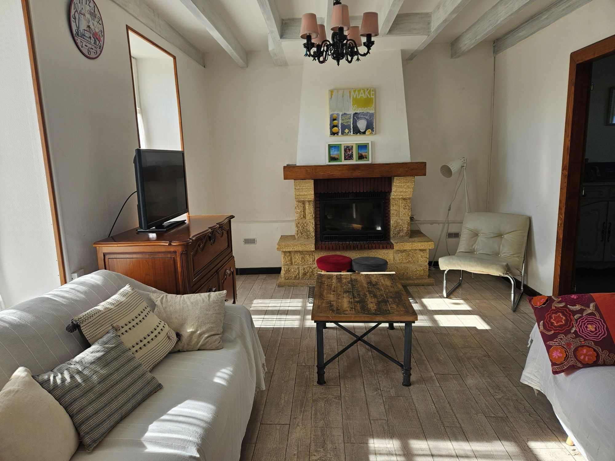 Gîte Les Murmures de La Poussonne pour 12 personnes, avec piscine privée et chauffée, en Charente à Sauvignac