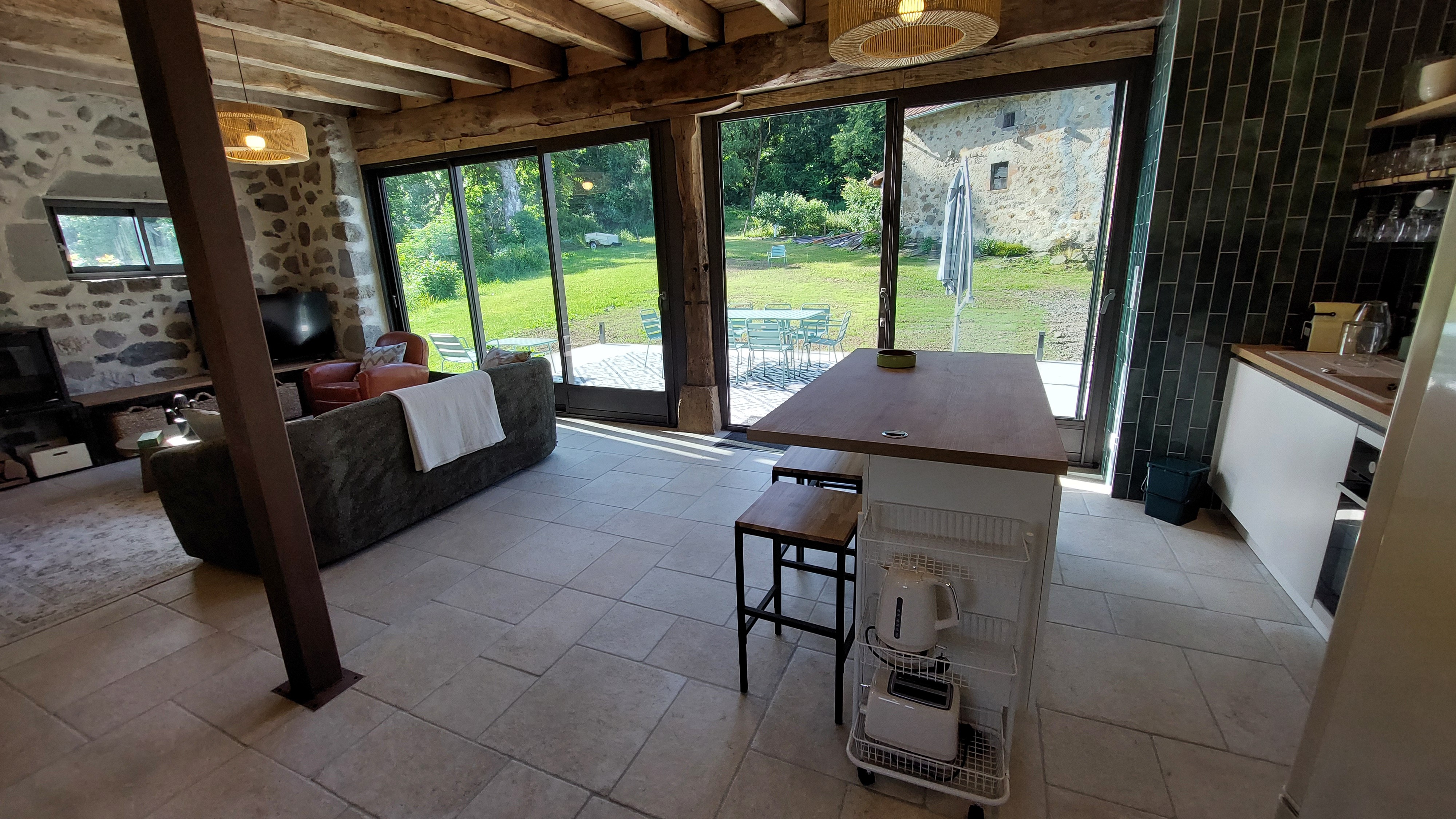 View of the kitchen