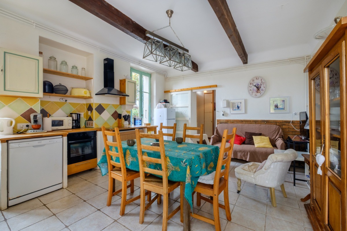 Table à manger, gîte le Floriège à Vidauban (Provence, Var)
