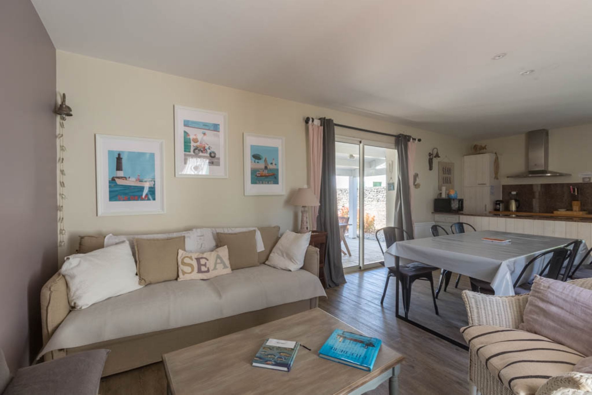 Maison de vacances pour 6 personnes près de la plage à Ste Marie de Ré, ile de Ré, Charente maritime