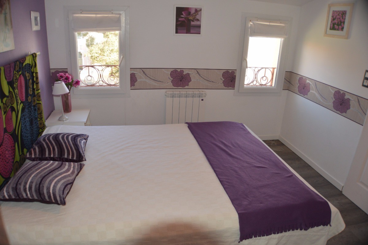 Chambre mauve - étage
