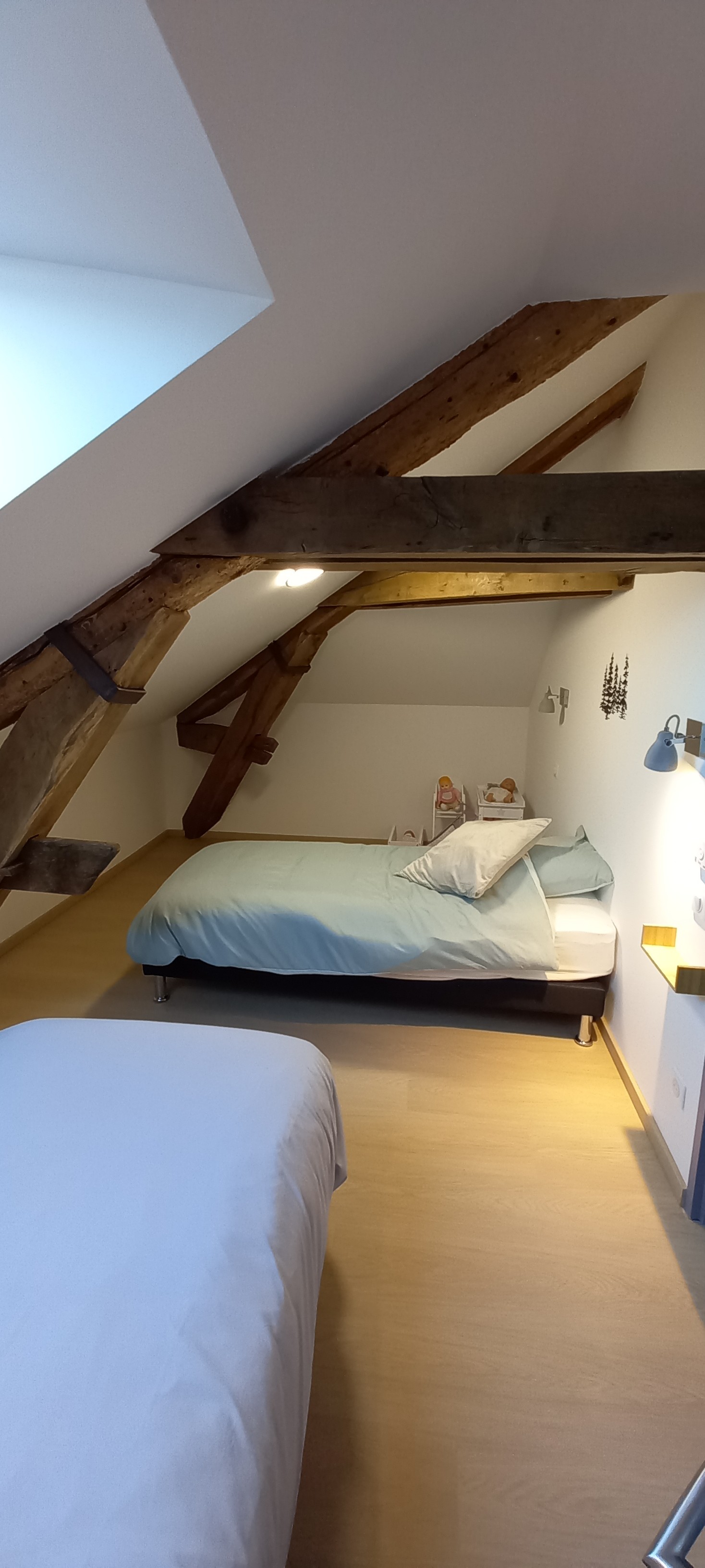 Chambre 3, 2 lits simple - Chez Bubu : La Montagne