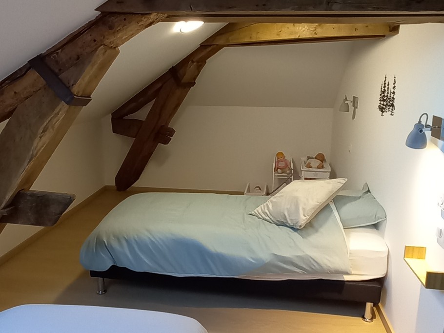 Chambre 3, 2 lits simple - Chez Bubu : La Montagne