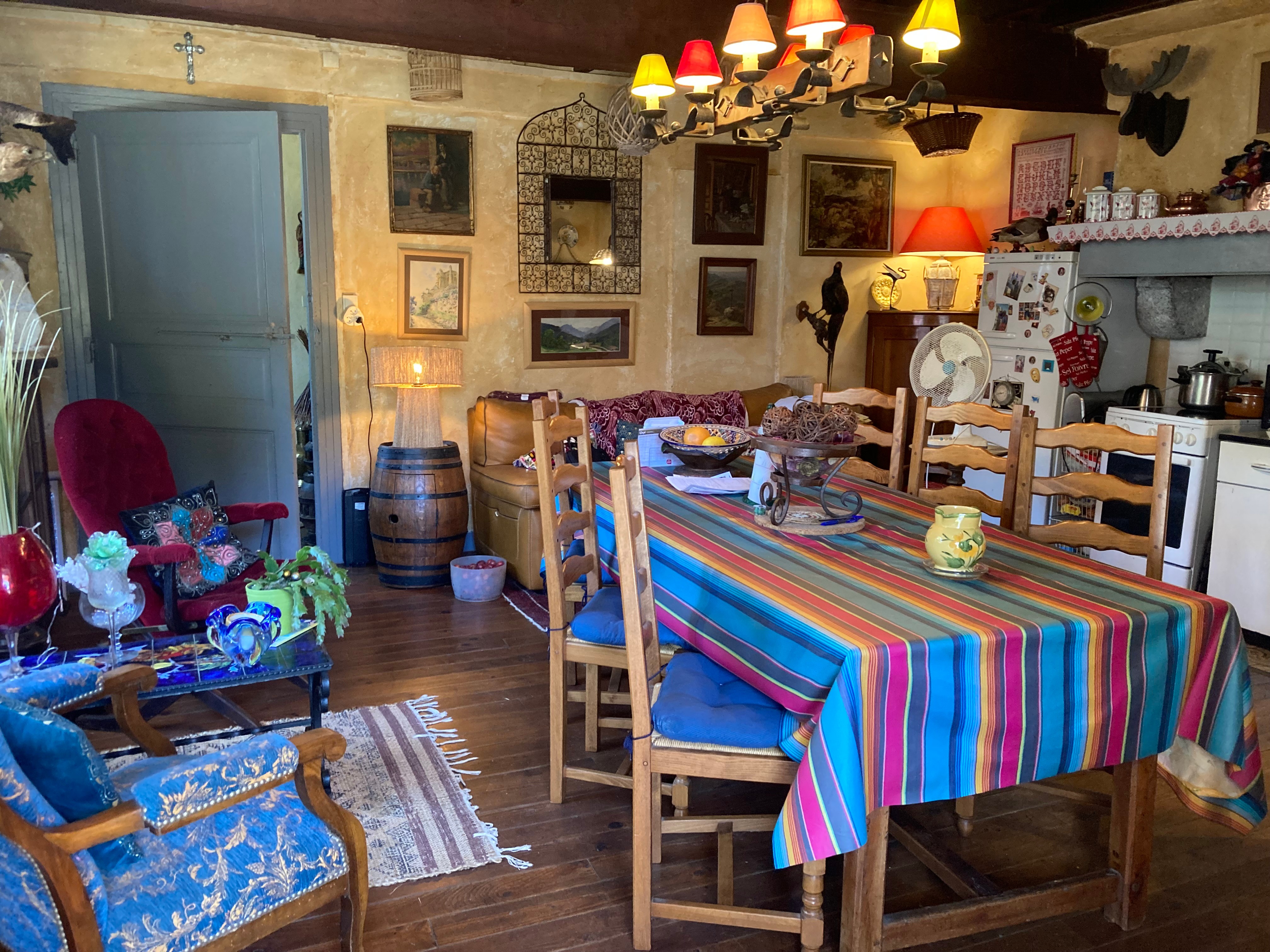 Zélie’s house – the living room