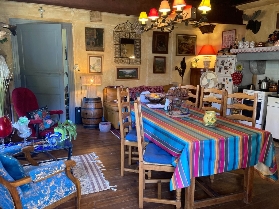 Zélie’s house – the living room