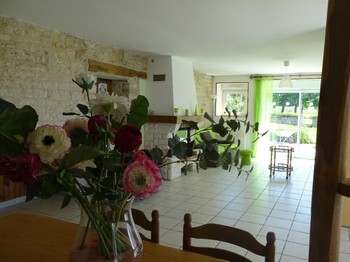 vue sur le salon