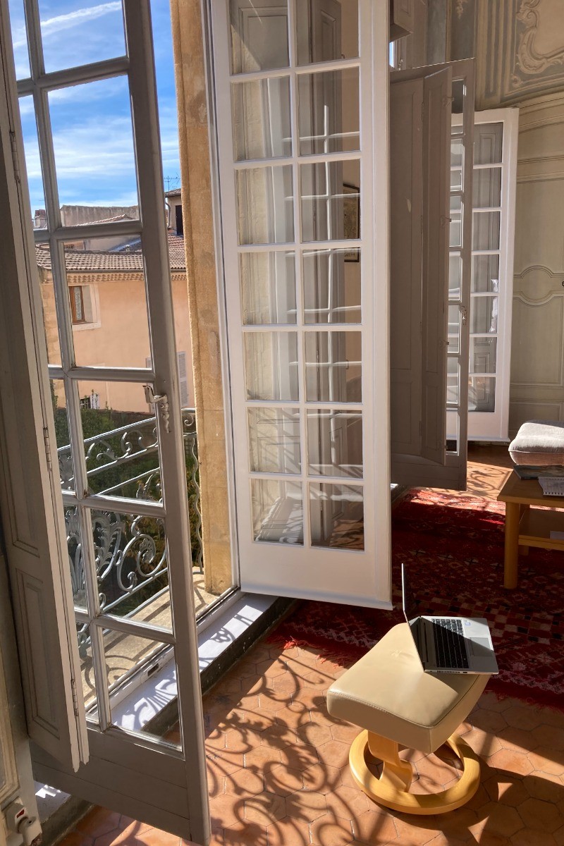 Le soleil dans l'appartement