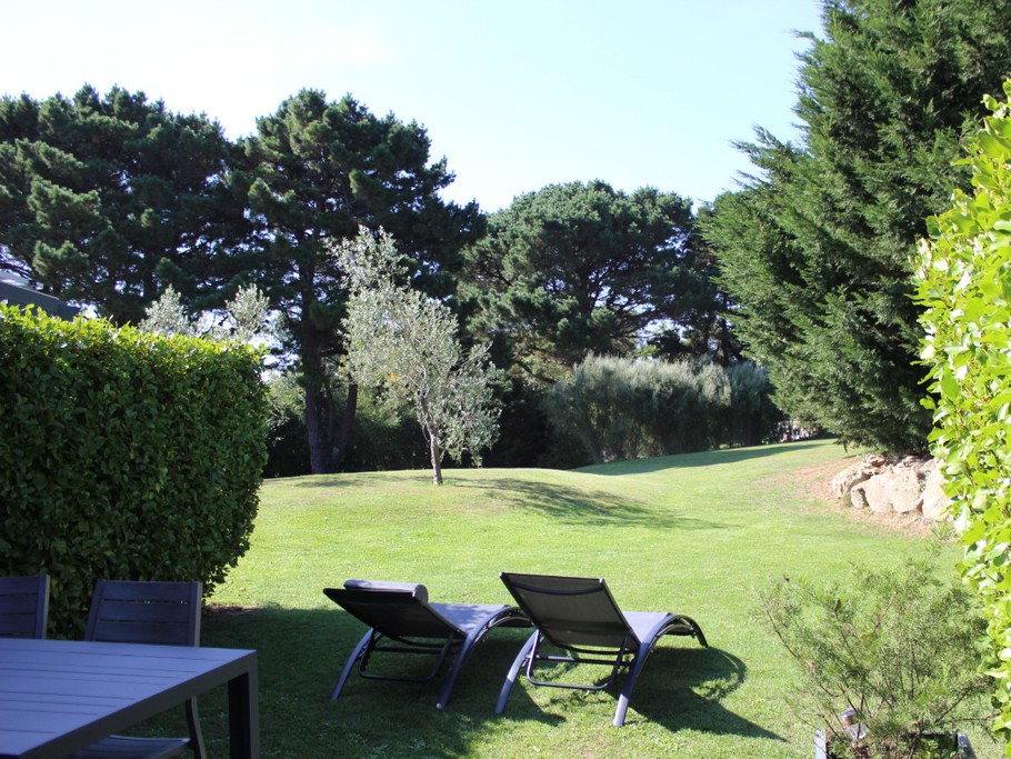 La vue plein sud sur le parc