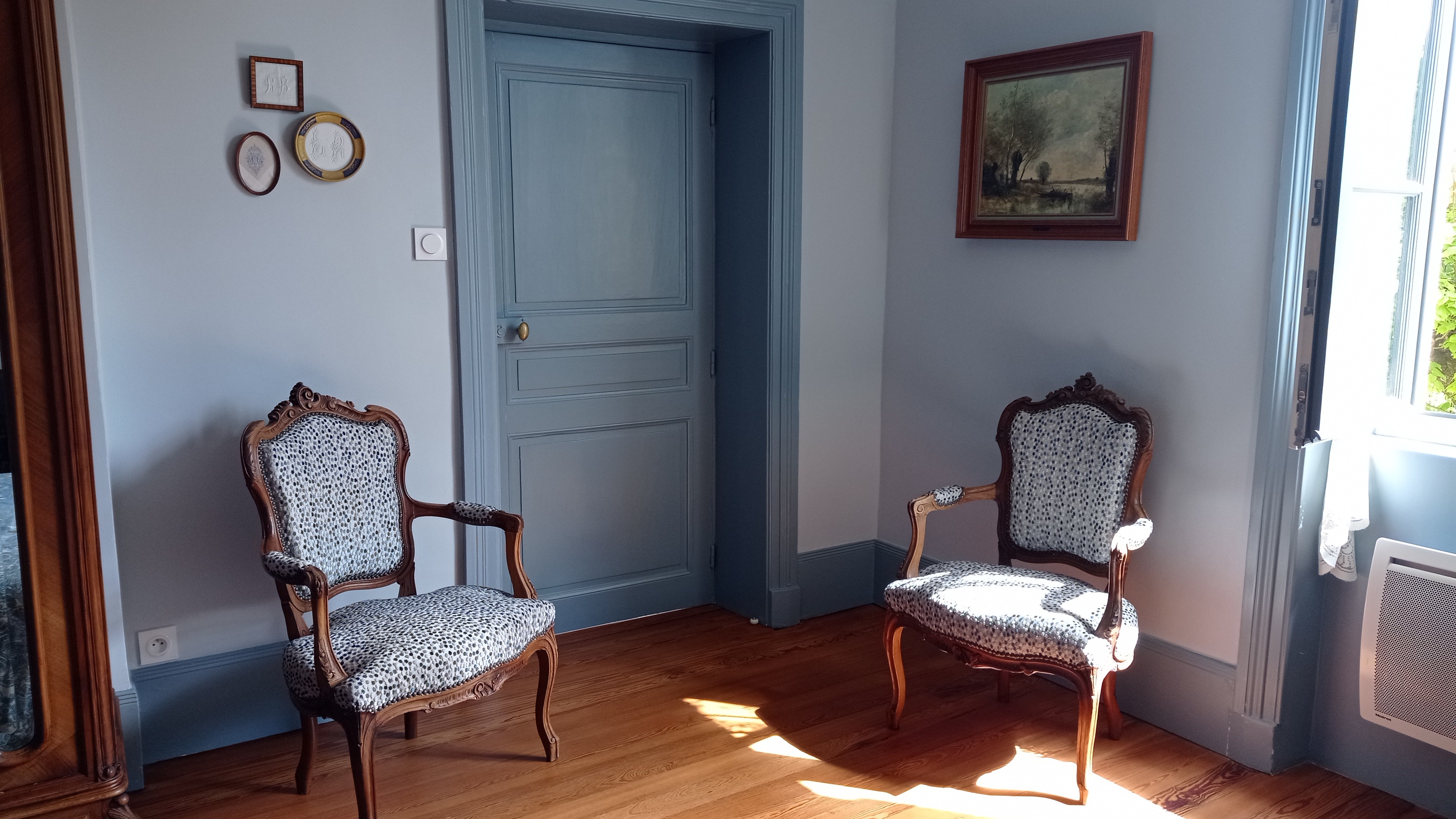 Chambre bleue