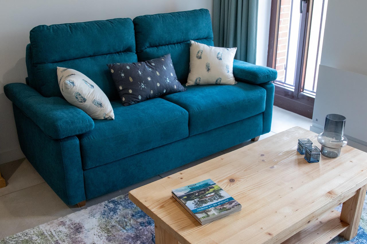 le salon du gîte Mer