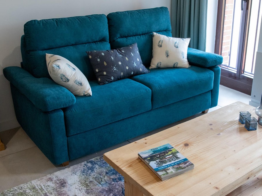 le salon du gîte Mer