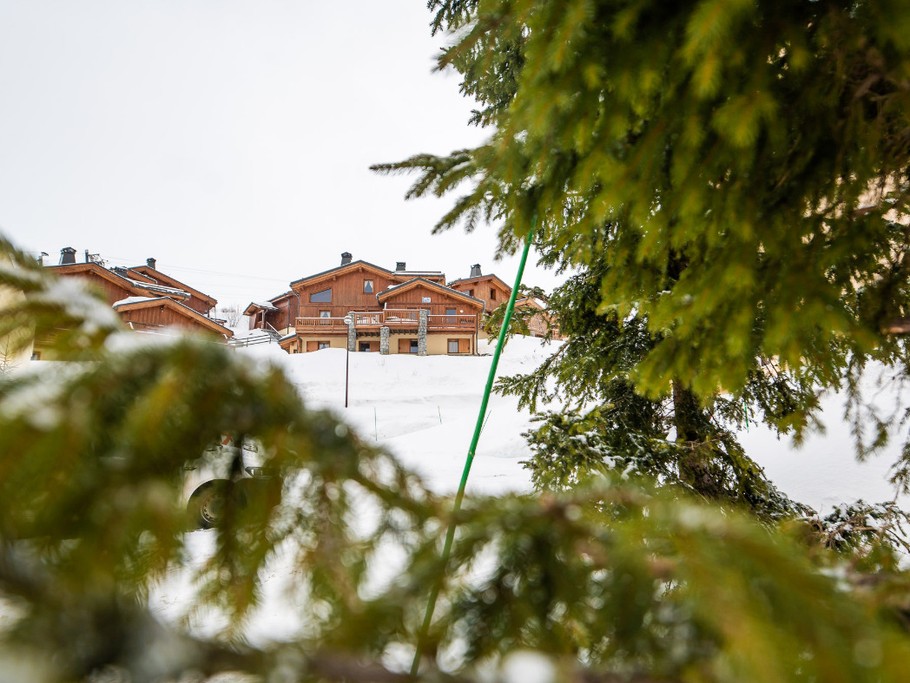 Une vue de nos chalets