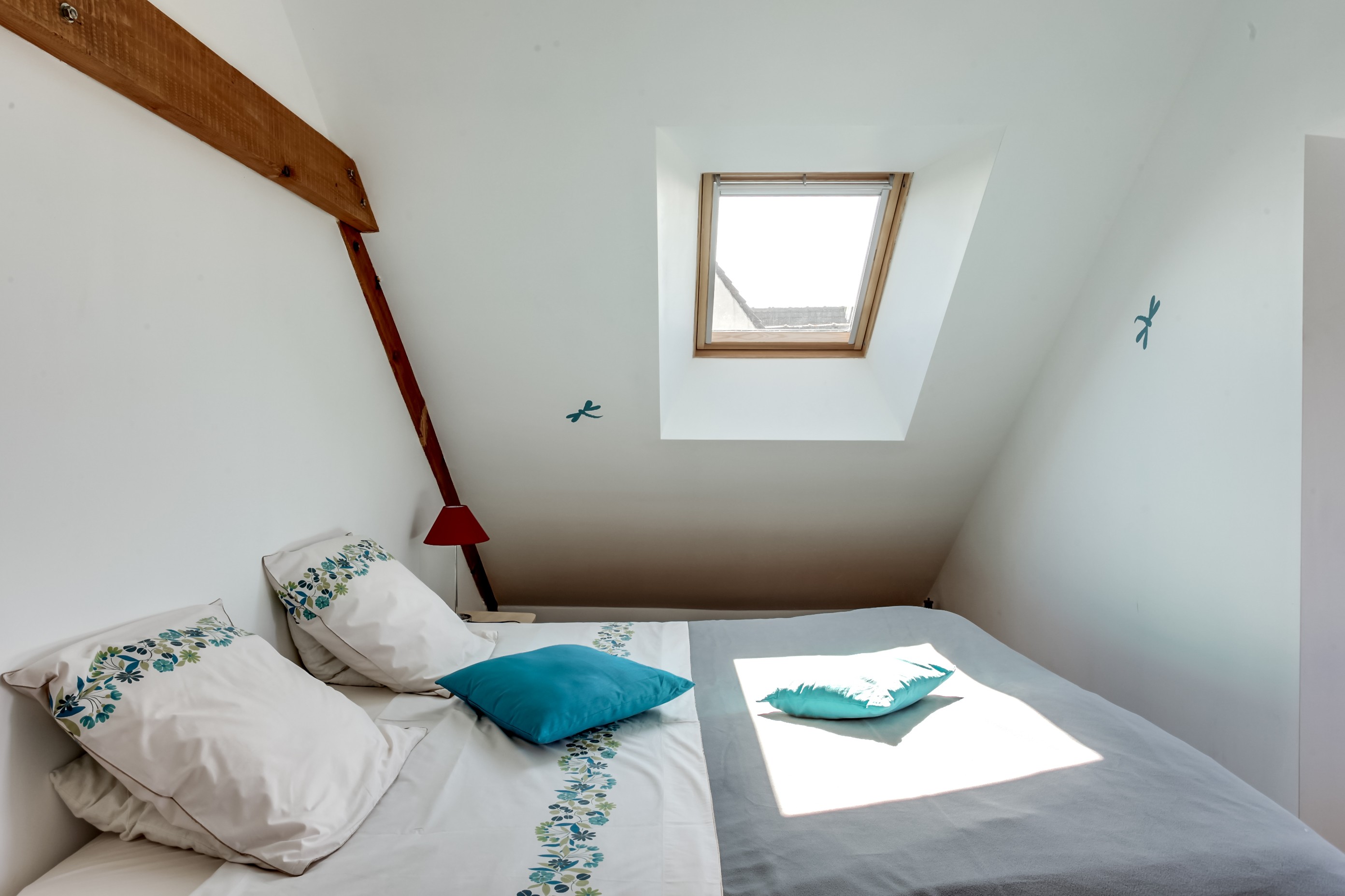chambre à l'étage - Saint Pierre Brouck - Nord 59