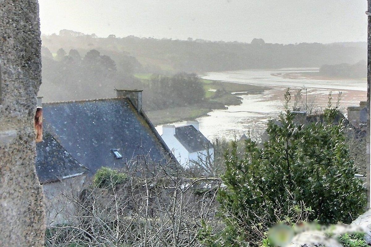 Vue sur la Rivière le Goyen entre Pont-Croix et Audierne