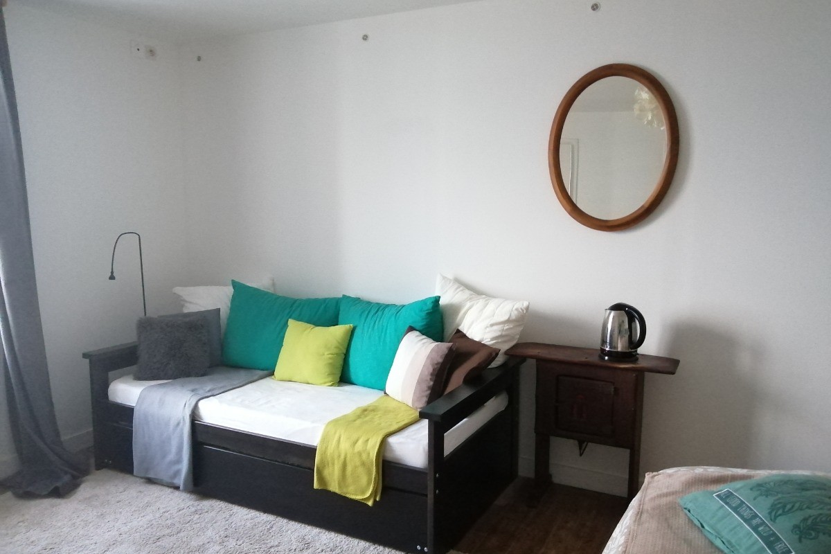 Étage 1 : chambre 2 avec vue sur mer