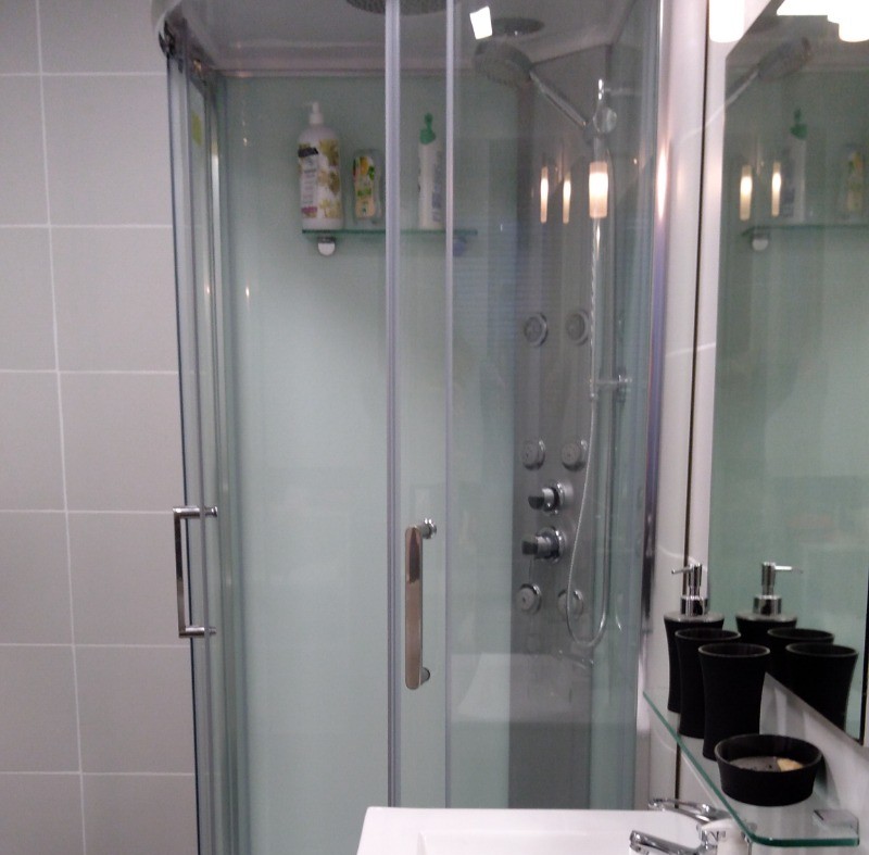 Douche hydromassage