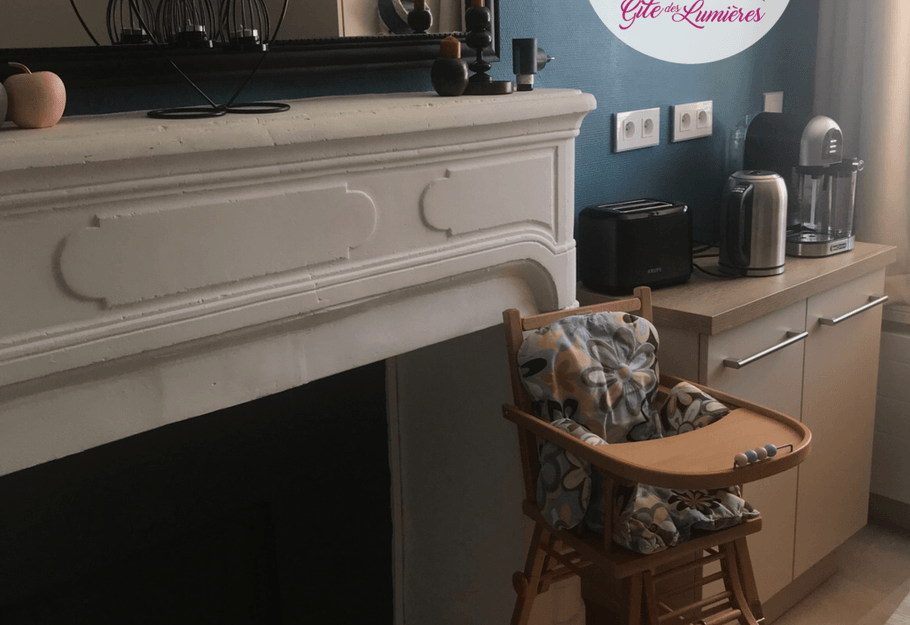 Chaise haute disponible sur demande