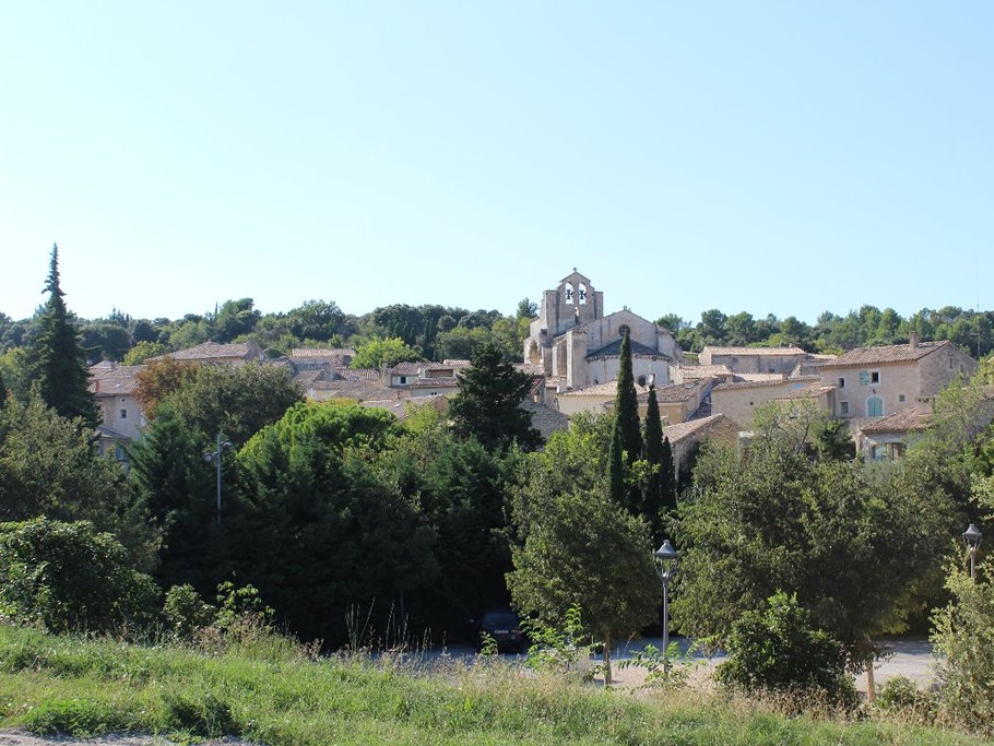 Le village paisible de Saint Restitut