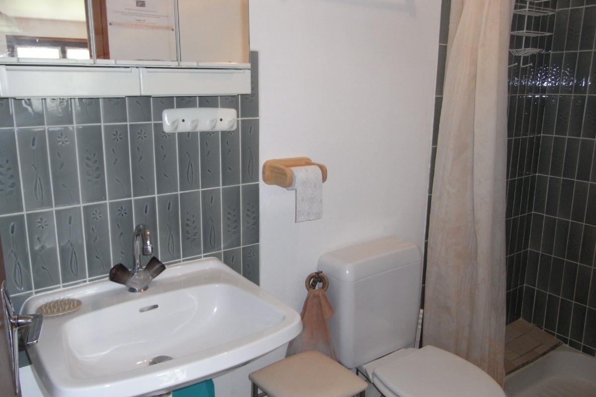 Salle d'eau avec WC