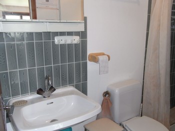 Salle d'eau avec WC
