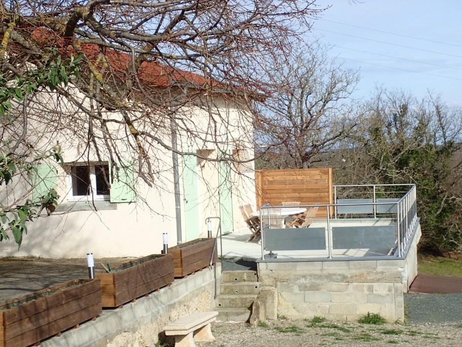 gite la Glycine, terrasse