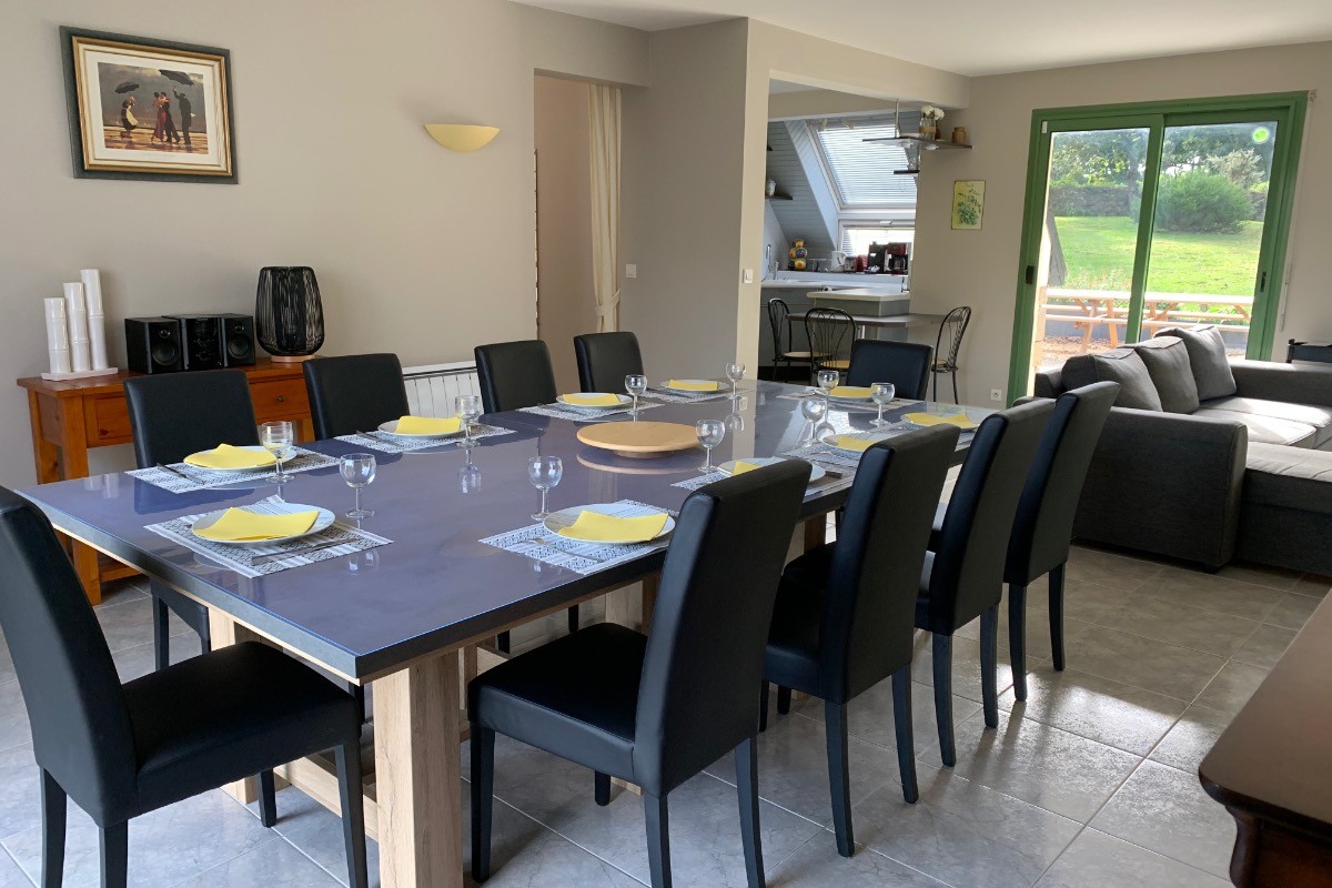 Grande table conviviale