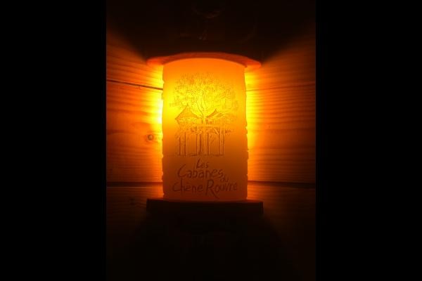 lithophanie artisanale spécifique (création "origines luminaires")